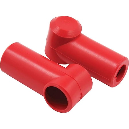 Allstar Performance Terminal Covers for Battery Disconnect Boots; Red ALL76152